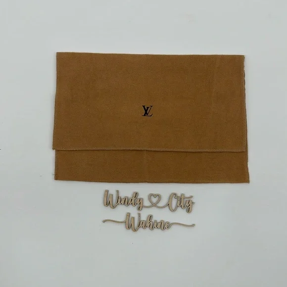 LOUIS VUITTON Vintage Envelope Dust Bag- Small/Medium - Picture 1 of 6